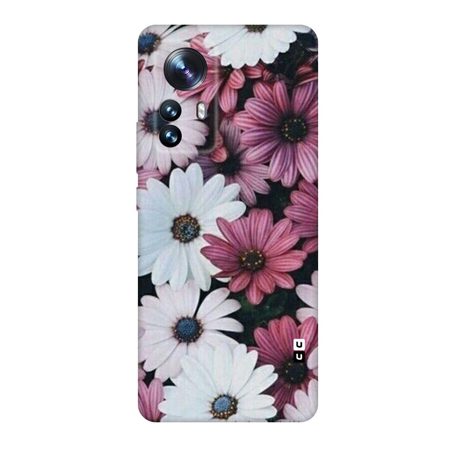Floral Shades Pink Original Polycarbonate Back Case for Xiaomi 12 Pro