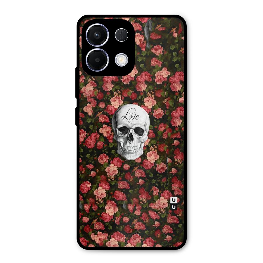 Floral Skull Love Metal Back Case for Oppo K13