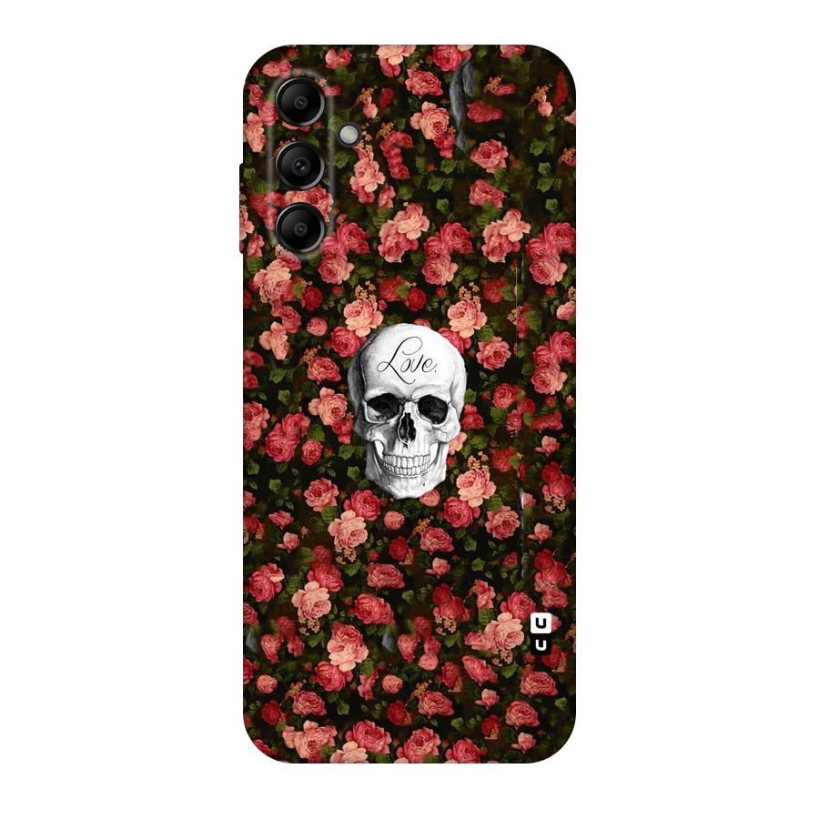 Floral Skull Love Original Polycarbonate Back Case for Galaxy A14 5G