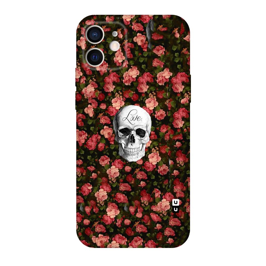 Floral Skull Love Original Polycarbonate Back Case for iPhone 12