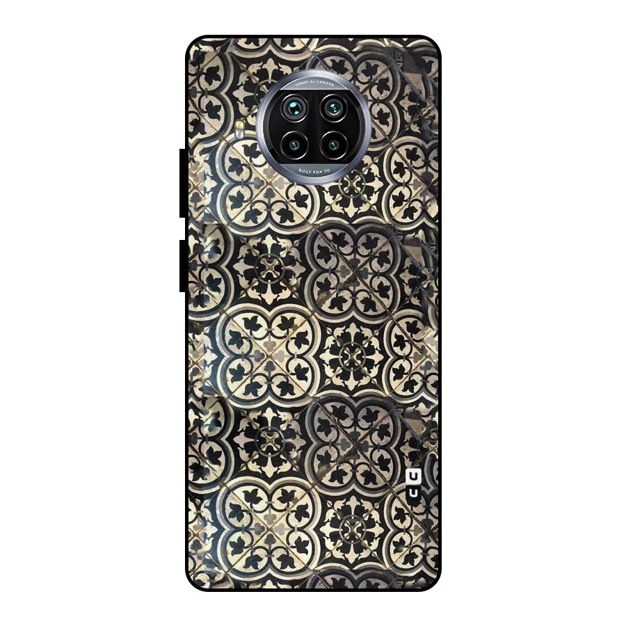 Floral Tile Metal Back Case for Mi 10i
