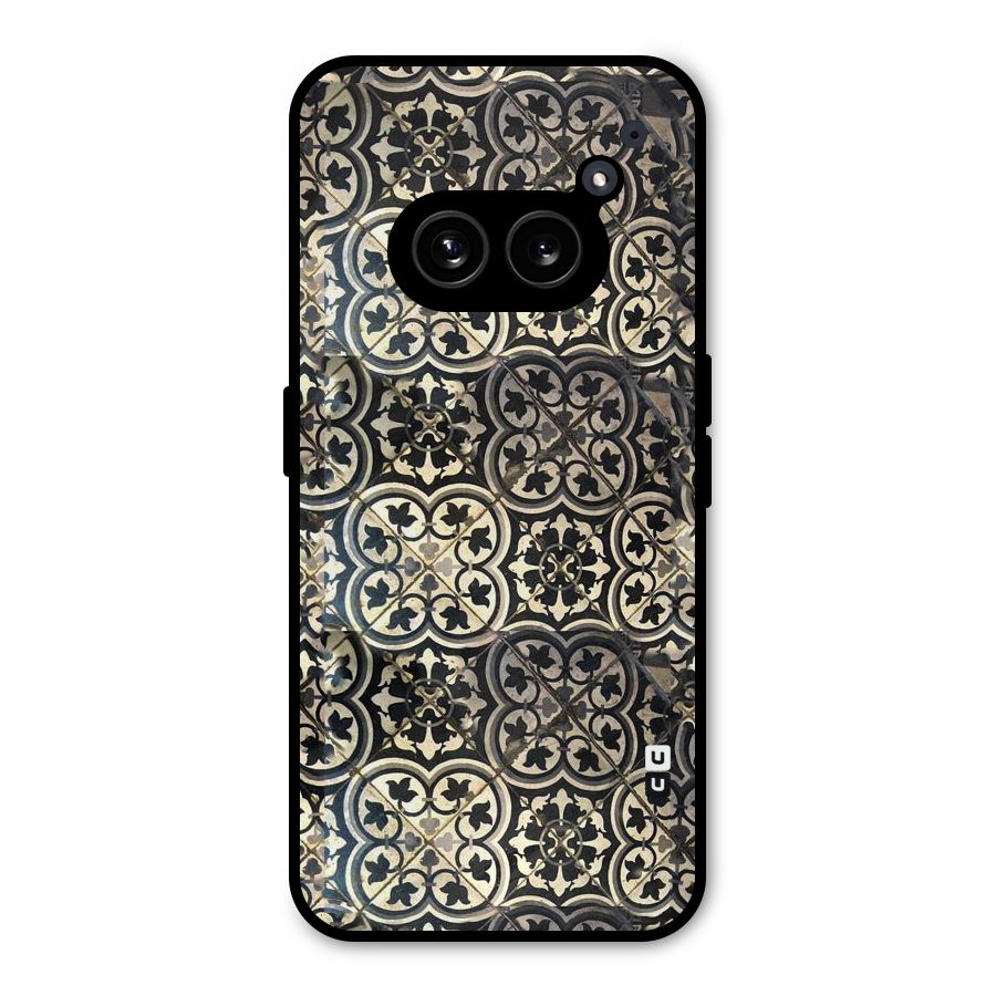 Floral Tile Metal Back Case for Nothing Phone 2a Plus