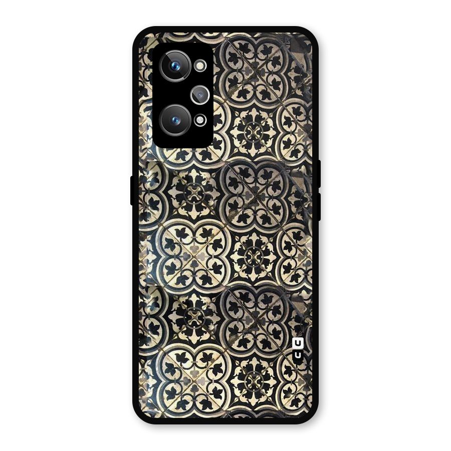 Floral Tile Metal Back Case for Realme GT Neo 3T
