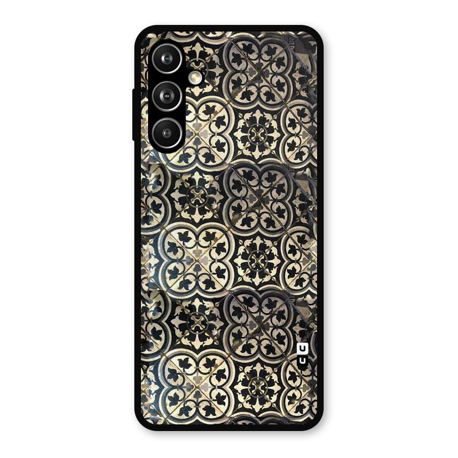 Floral Tile Metal Back Case for Samsung Galaxy M54