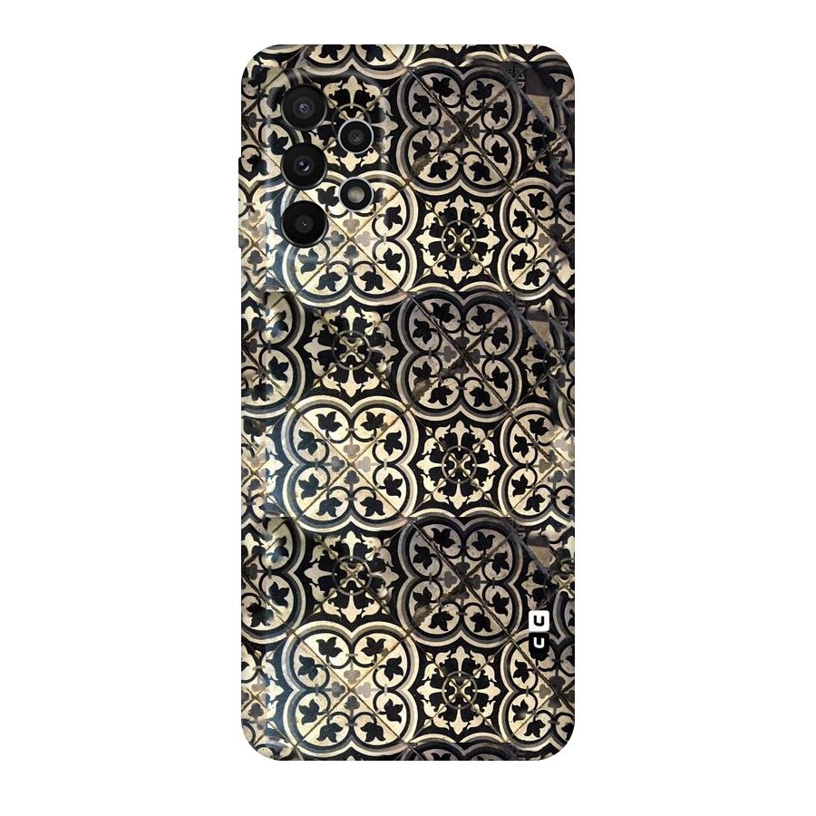 Floral Tile Original Polycarbonate Back Case for Galaxy A23