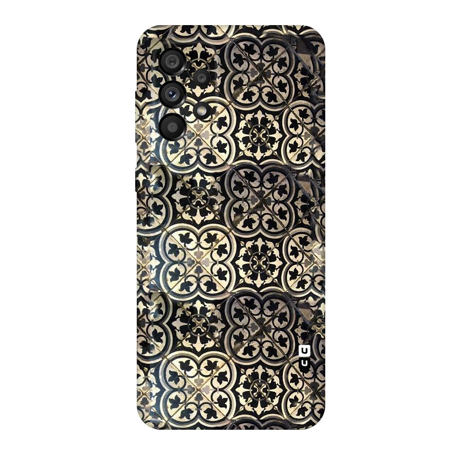 Floral Tile Original Polycarbonate Back Case for Galaxy A73 5G