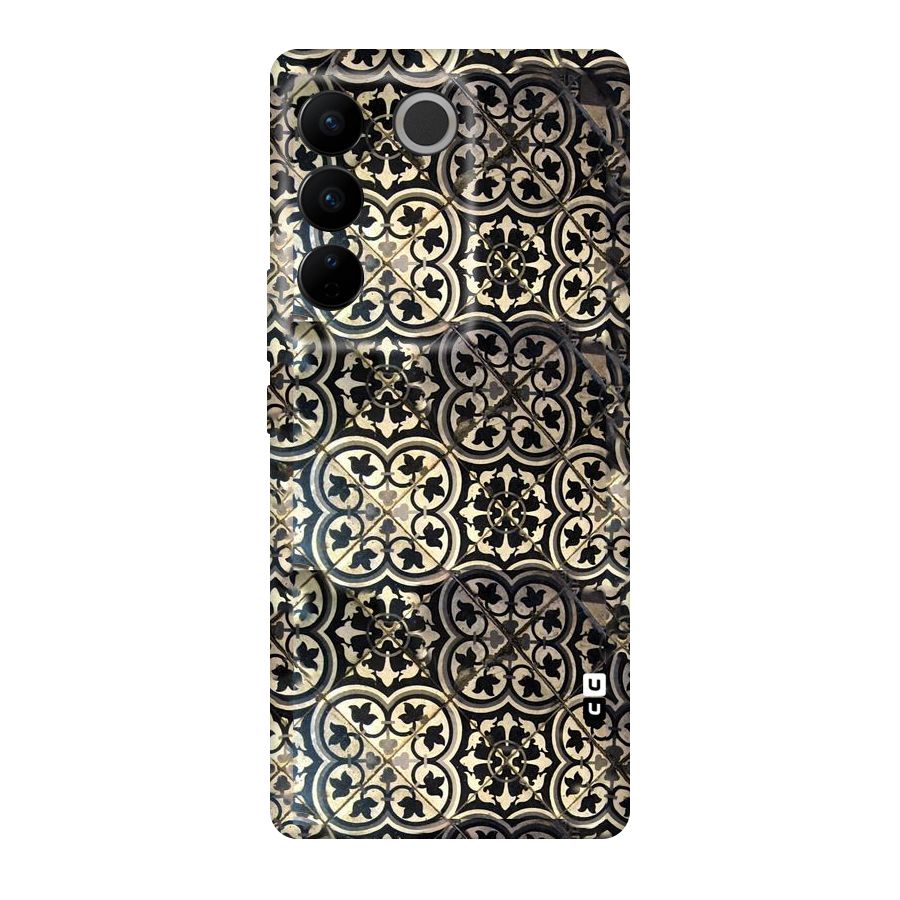 Floral Tile Original Polycarbonate Back Case for Vivo V27