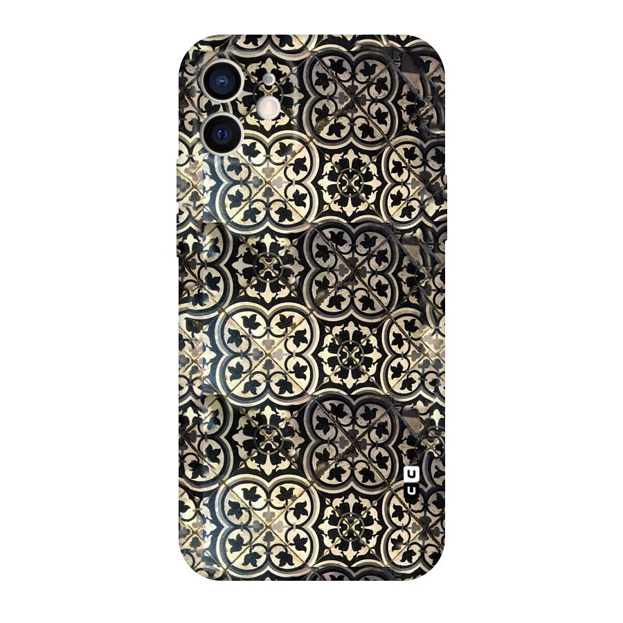 Floral Tile Original Polycarbonate Back Case for iPhone 12