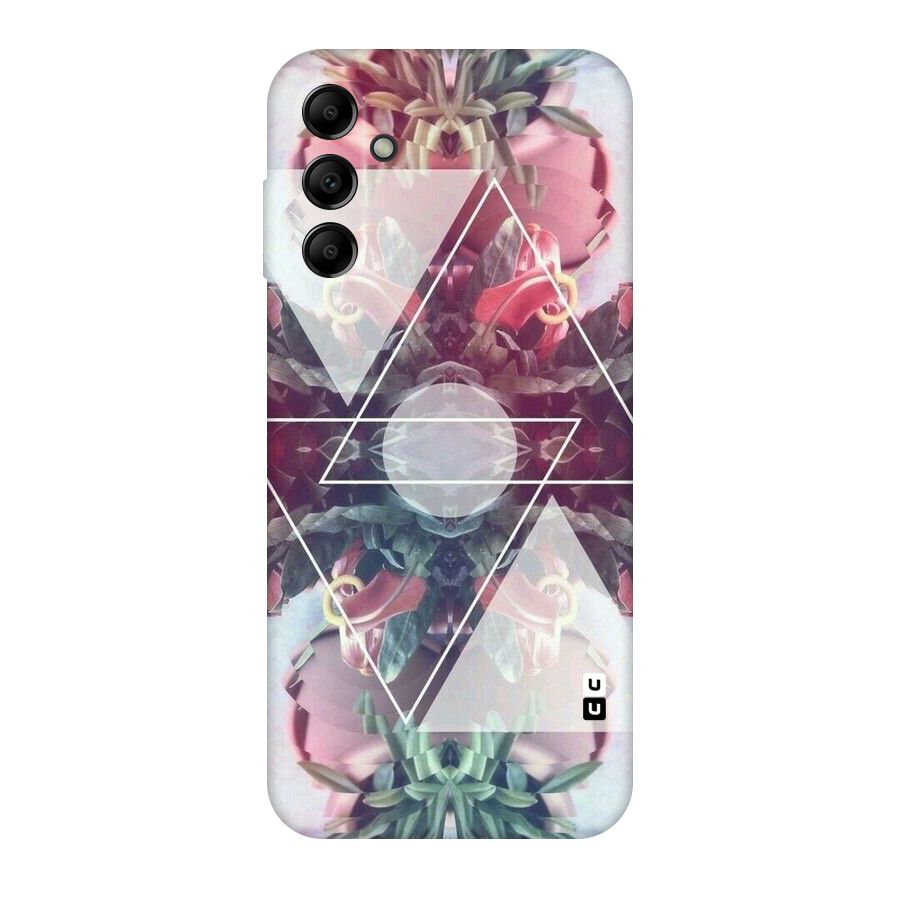 Floral Triangle Original Polycarbonate Back Case for Galaxy A14 5G