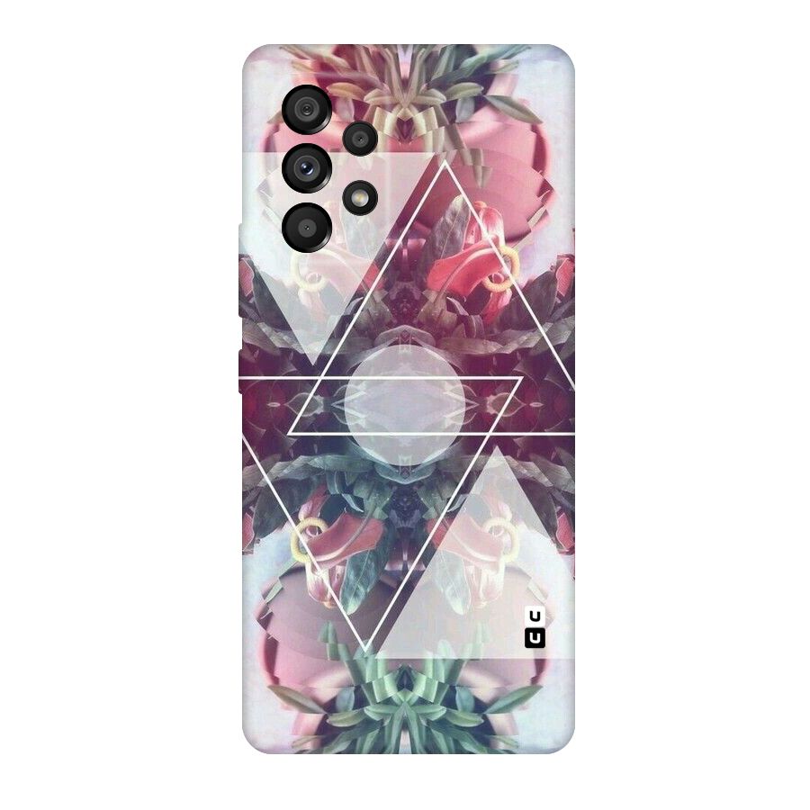 Floral Triangle Original Polycarbonate Back Case for Galaxy A53 5G