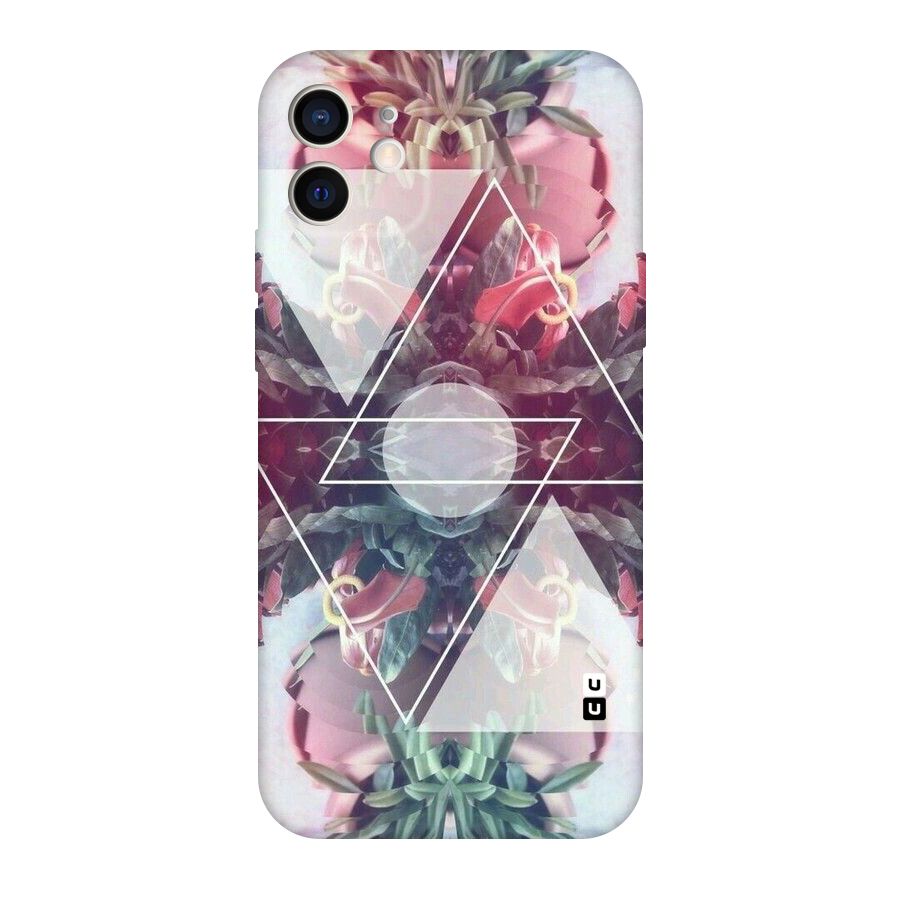 Floral Triangle Original Polycarbonate Back Case for iPhone 12