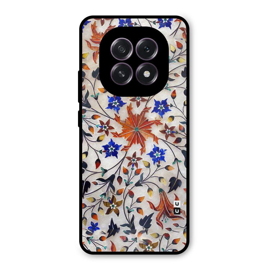 Floral Vintage Bloom Metal Back Case for Oppo F29