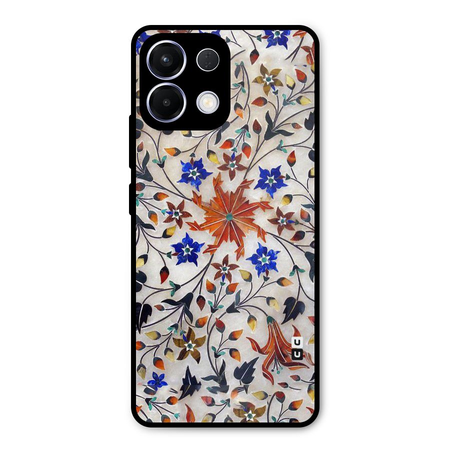 Floral Vintage Bloom Metal Back Case for Oppo K13