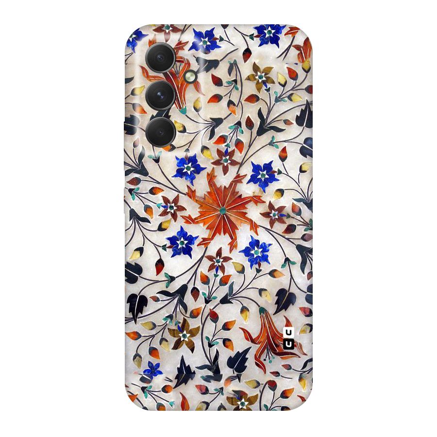 Floral Vintage Bloom Original Polycarbonate Back Case for Galaxy A54