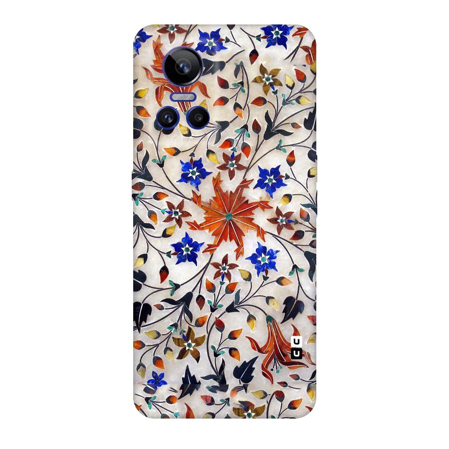 Floral Vintage Bloom Original Polycarbonate Back Case for Realme GT Neo 3