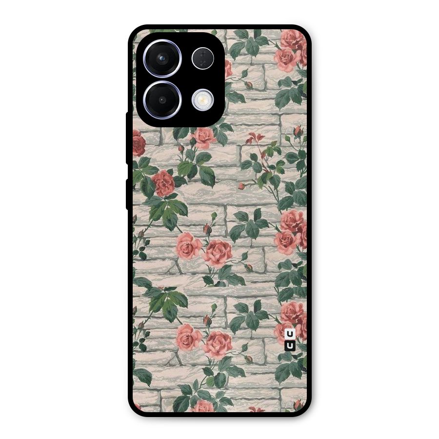 Floral Wall Design Metal Back Case for Oppo K13
