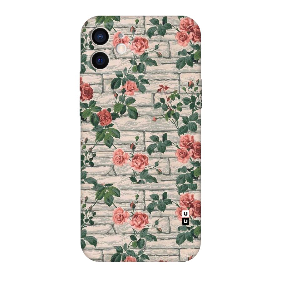 Floral Wall Design Original Polycarbonate Back Case for iPhone 12