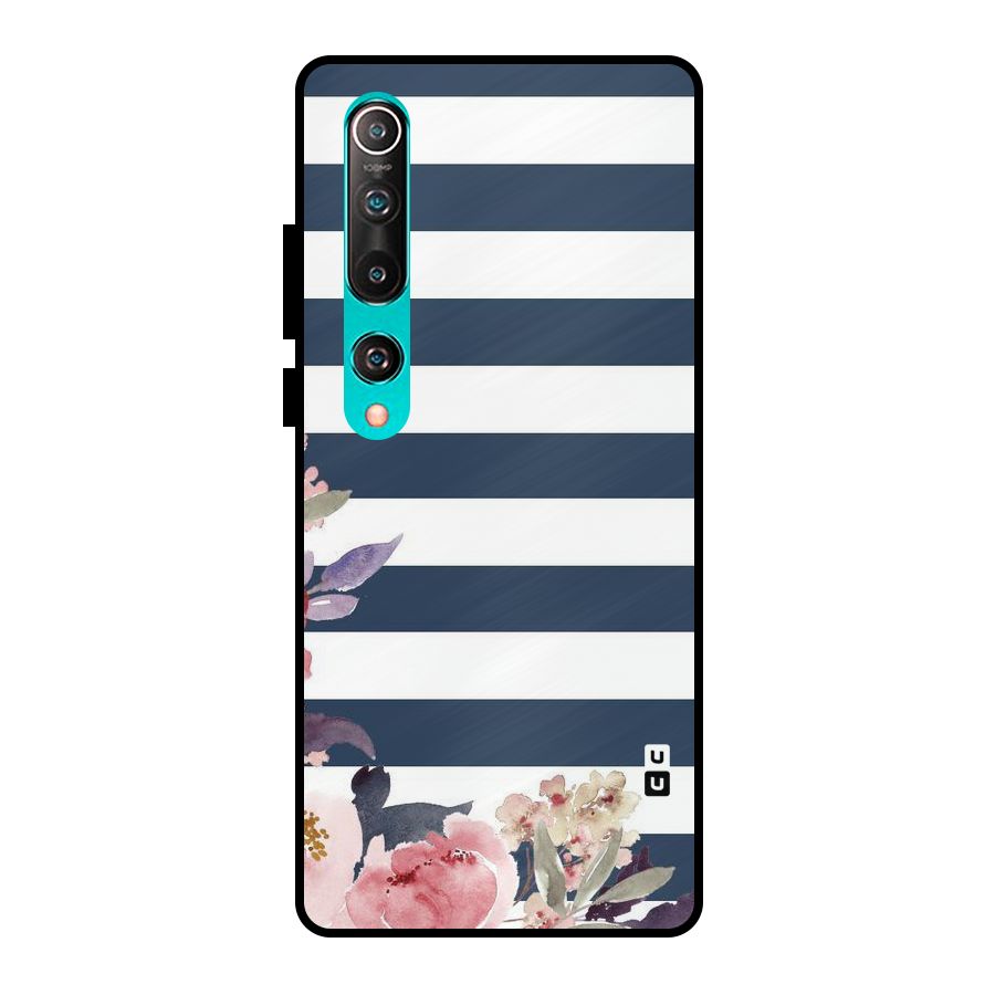 Floral Water Art Metal Back Case for Mi 10