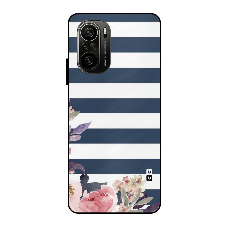 Floral Water Art Metal Back Case for Mi 11X Pro