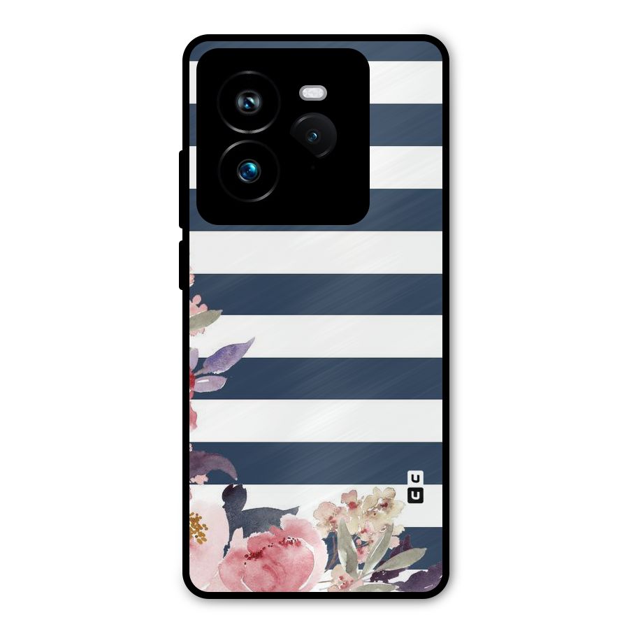 Floral Water Art Metal Back Case for Realme GT 7 Pro