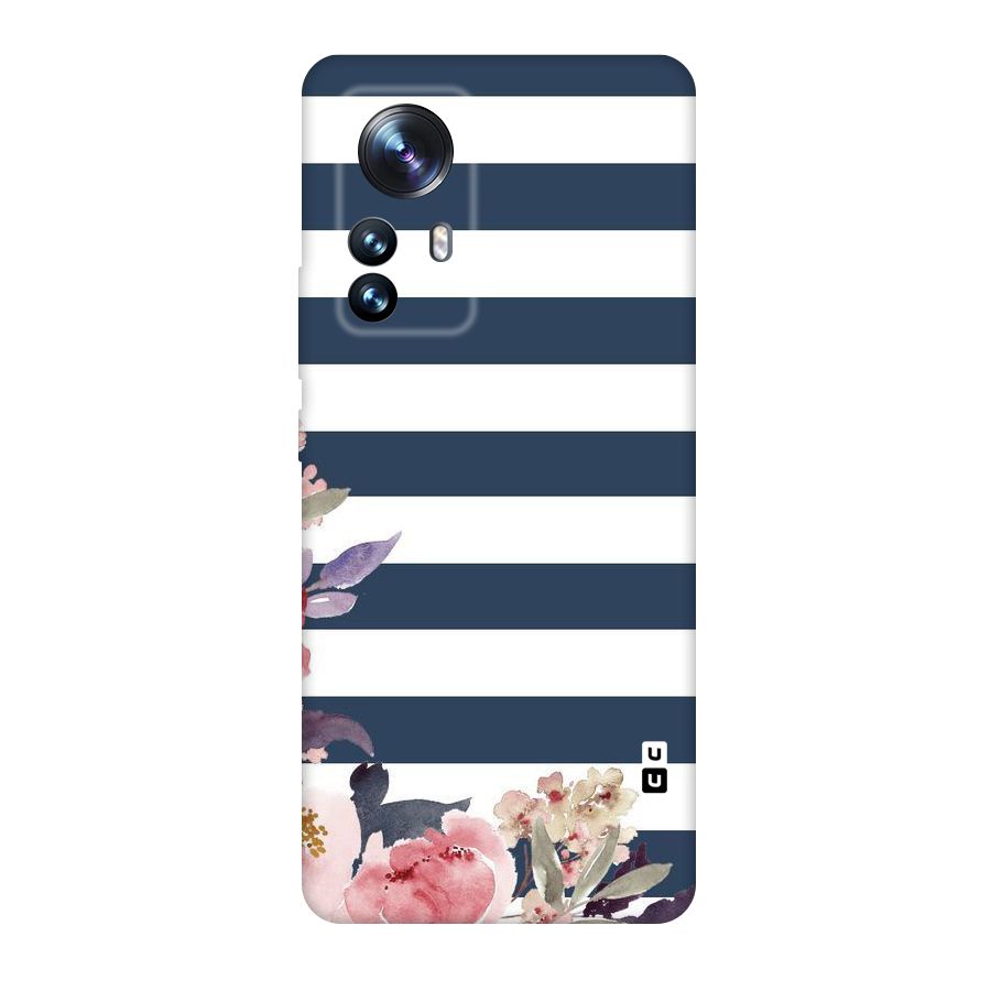 Floral Water Art Original Polycarbonate Back Case for Xiaomi 12 Pro
