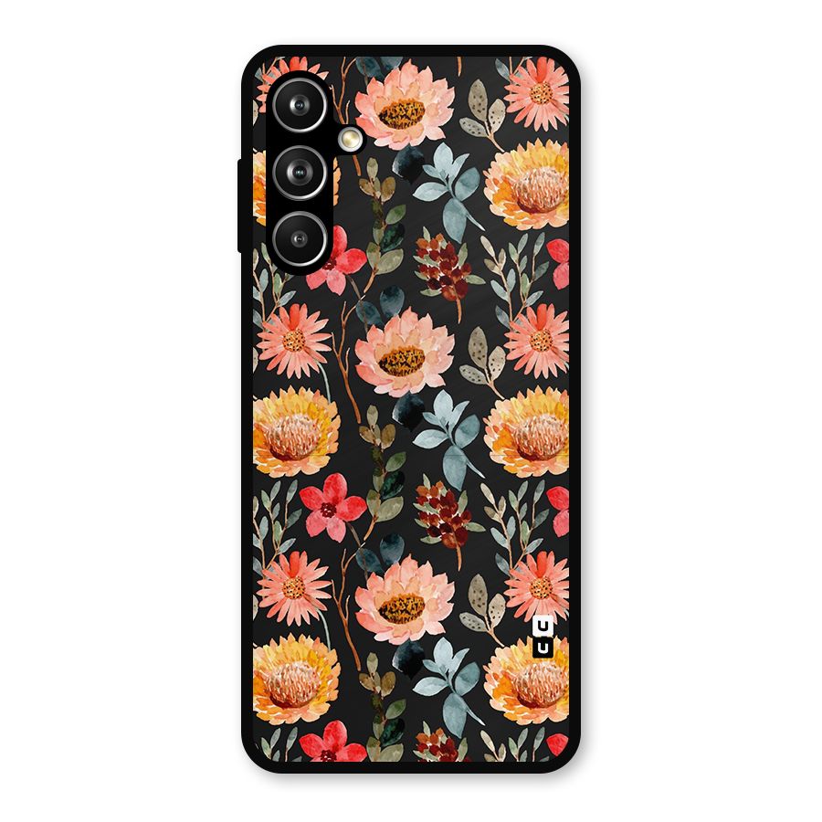 Florals Wonderful Pattern Metal Back Case for Galaxy F54