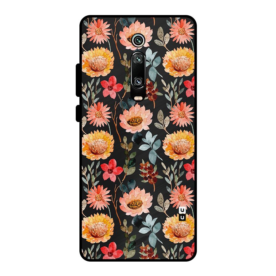 Florals Wonderful Pattern Metal Back Case for Redmi K20