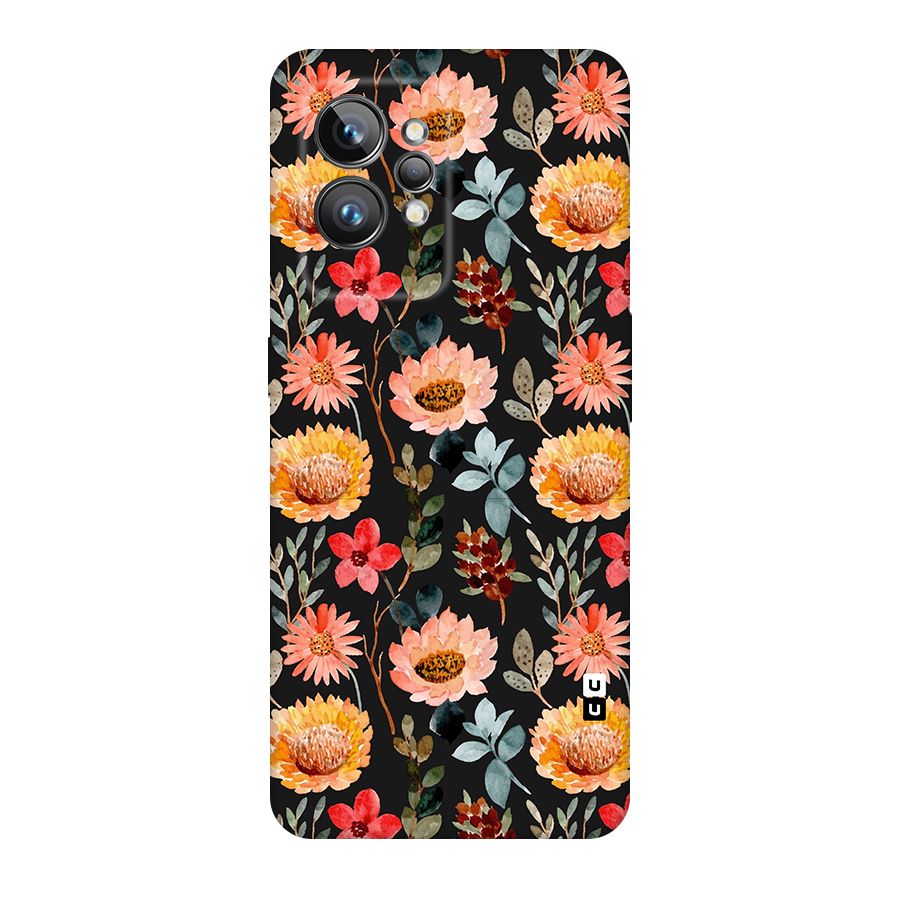 Florals Wonderful Pattern Original Polycarbonate Back Case for Realme GT2 Pro