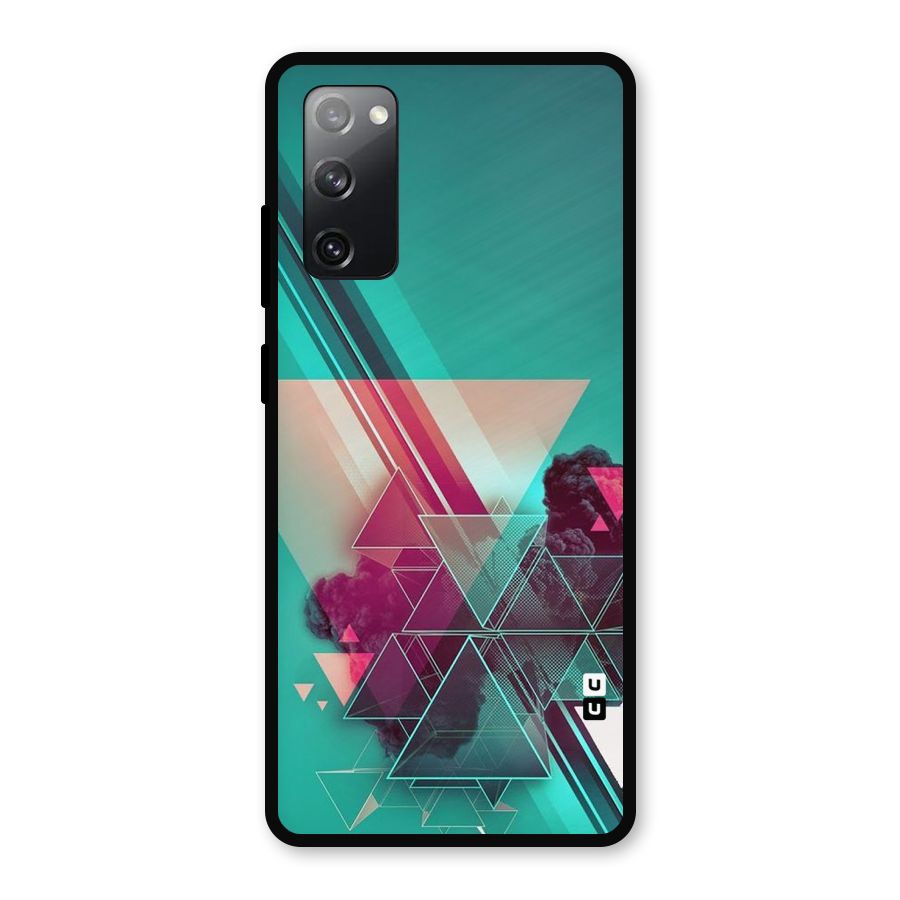 Floroscent Abstract Metal Back Case for Galaxy S20 FE 5G
