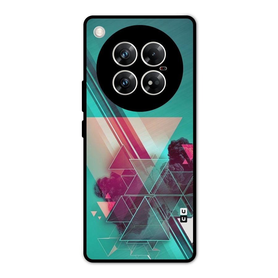 Floroscent Abstract Metal Back Case for Infinix Zero 40 5G