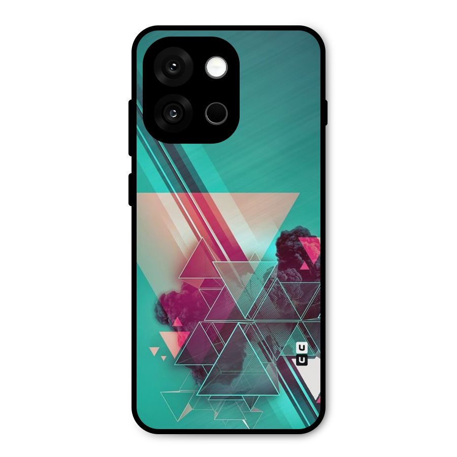 Floroscent Abstract Metal Back Case for OnePlus 13s