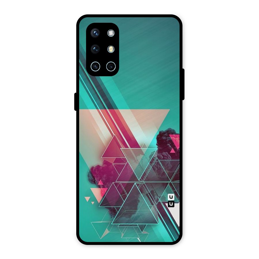 Floroscent Abstract Metal Back Case for OnePlus 9R