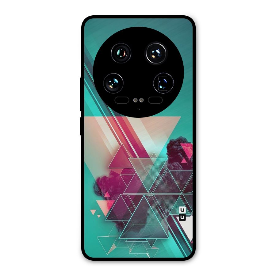 Floroscent Abstract Metal Back Case for Xiaomi 14 Ultra