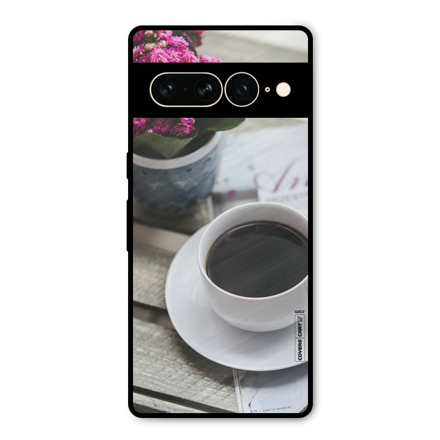 Flower And Blend Metal Back Case for Google Pixel 7 Pro