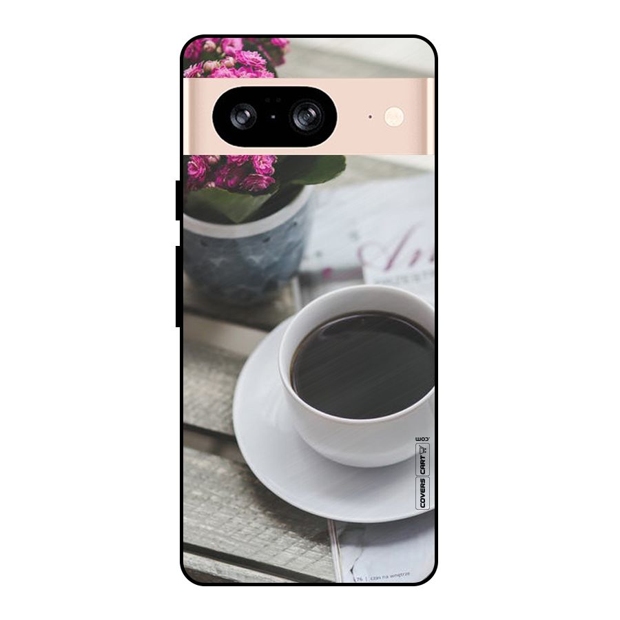 Flower And Blend Metal Back Case for Google Pixel 8