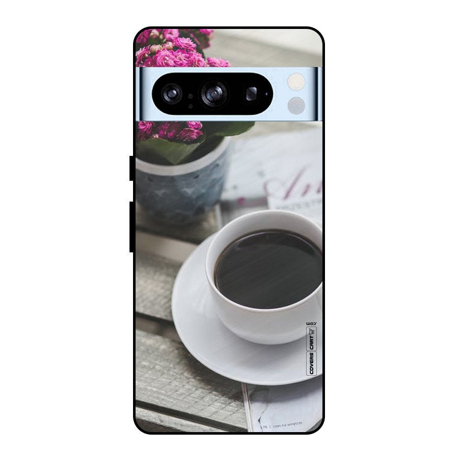 Flower And Blend Metal Back Case for Google Pixel 8 Pro