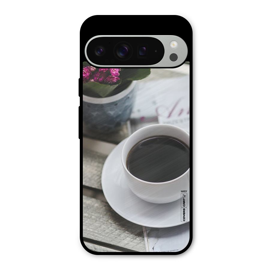 Flower And Blend Metal Back Case for Google Pixel 9 Pro XL