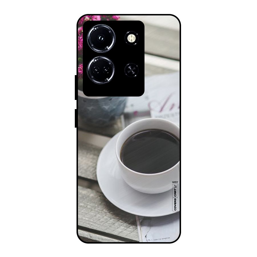 Flower And Blend Metal Back Case for Infinix Note 30 5G