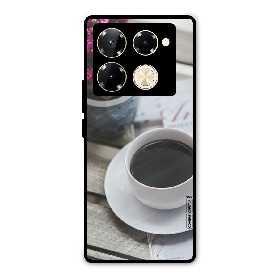 Flower And Blend Metal Back Case for Infinix Note 40 Pro