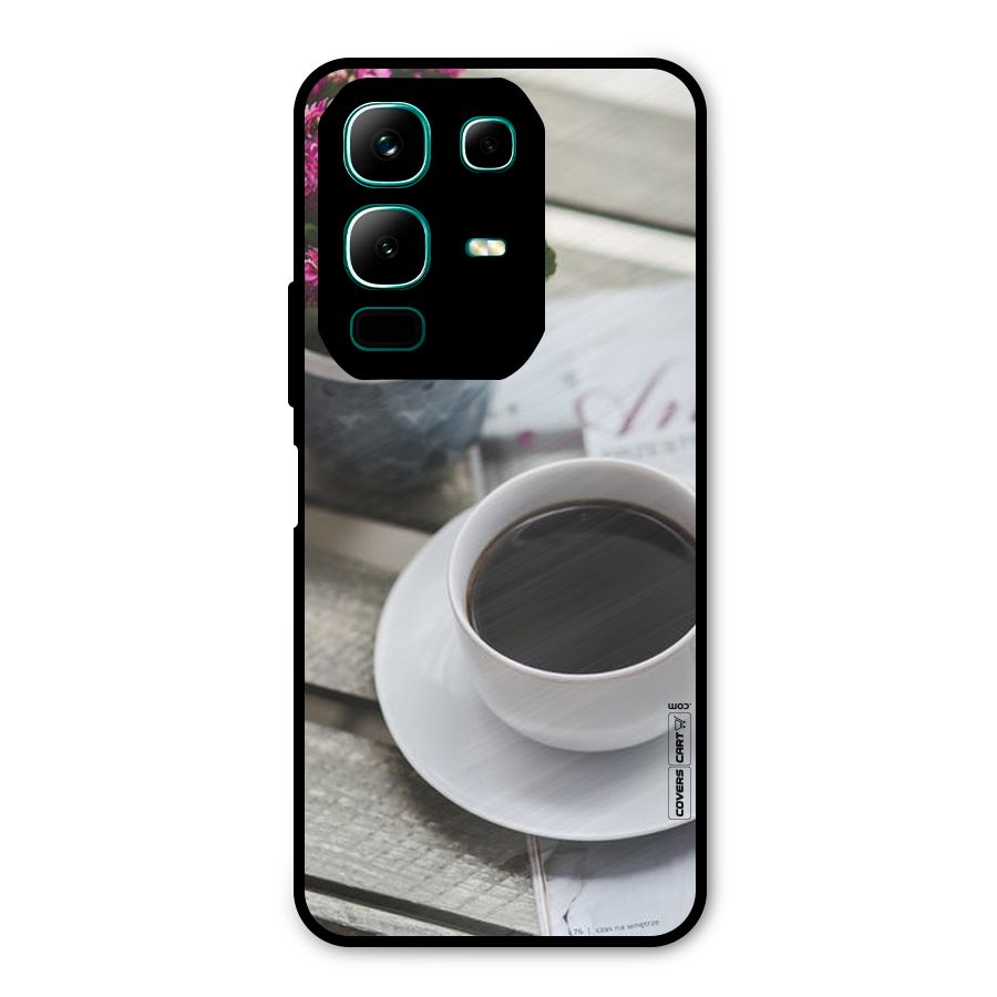 Flower And Blend Metal Back Case for Infinix Note 50x