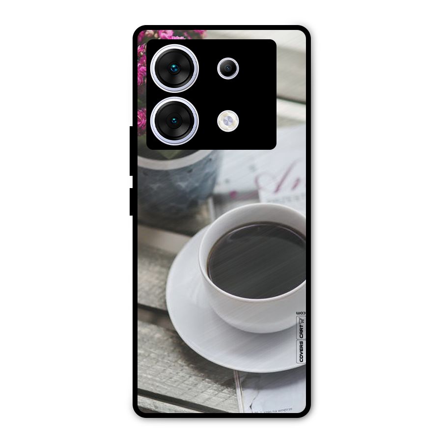 Flower And Blend Metal Back Case for Infinix Zero 30 5G