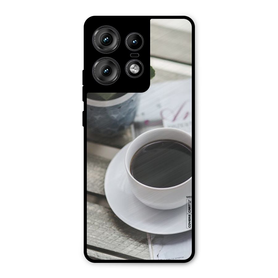 Flower And Blend Metal Back Case for Motorola Edge 50 Pro