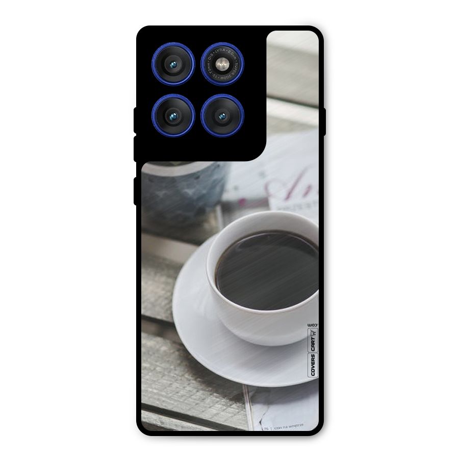 Flower And Blend Metal Back Case for Motorola Edge 60 Pro