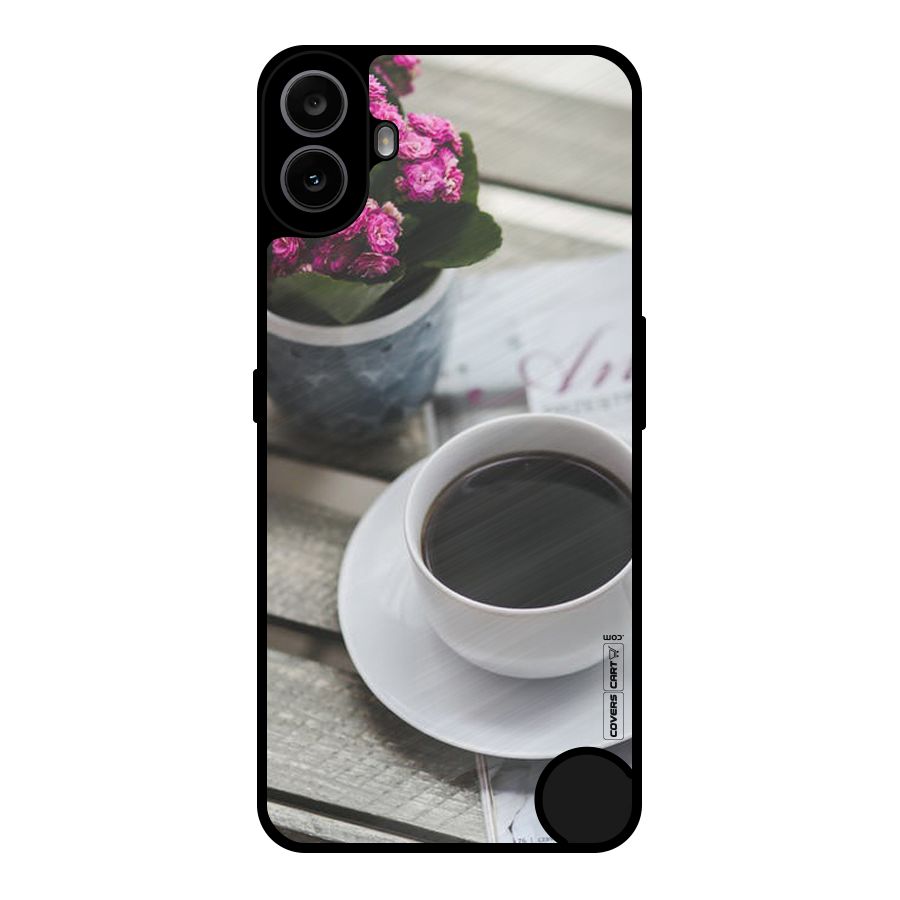 Flower And Blend Metal Back Case for Nothing CMF Phone 1