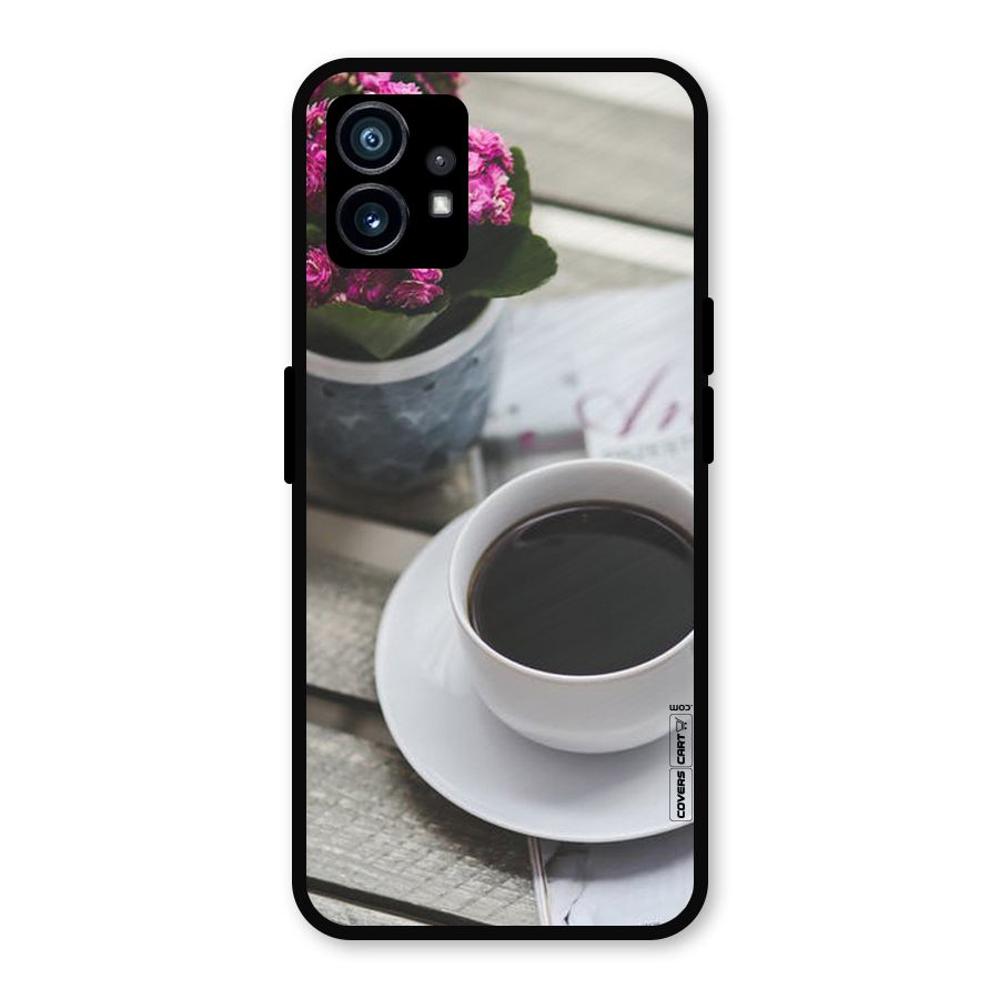 Flower And Blend Metal Back Case for Nothing Phone 1