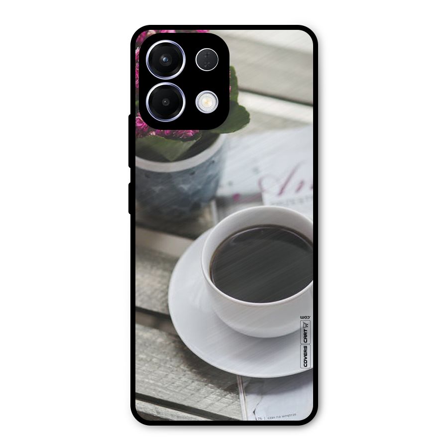 Flower And Blend Metal Back Case for Oppo K13