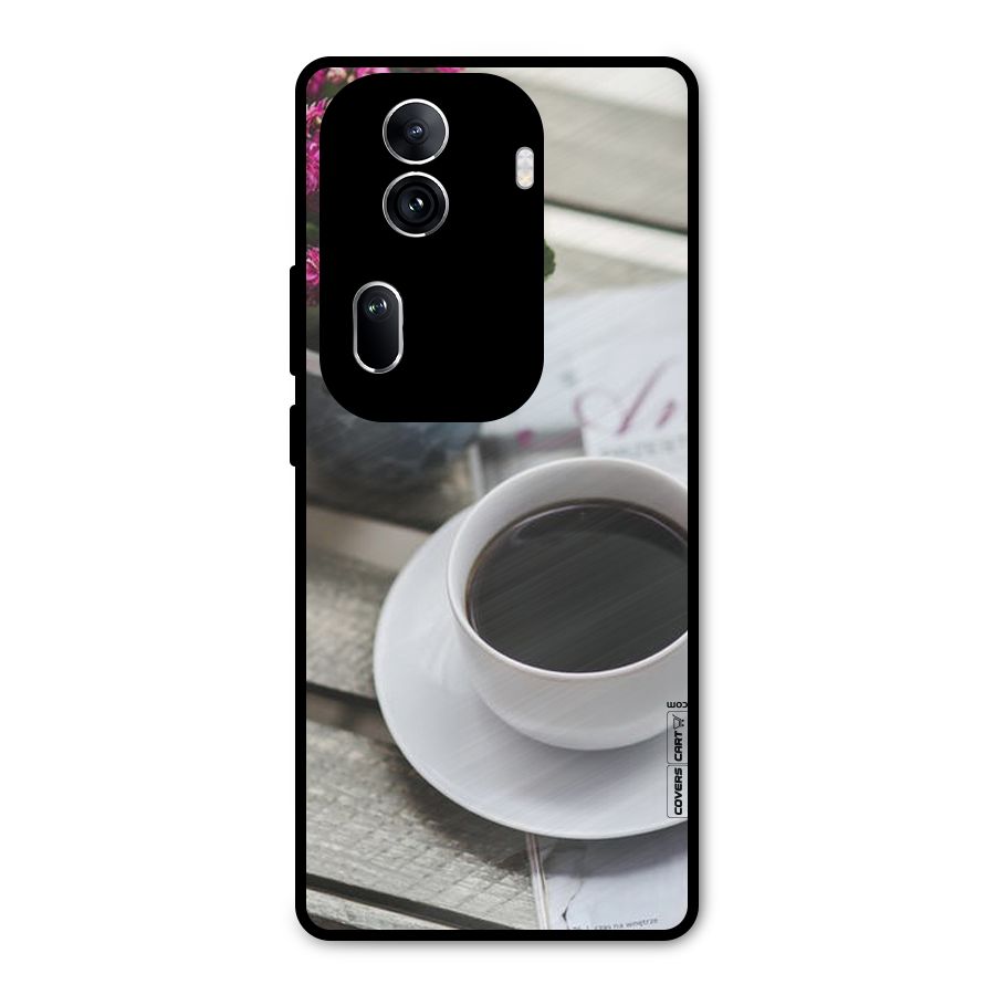 Flower And Blend Metal Back Case for Oppo Reno11 Pro 5G