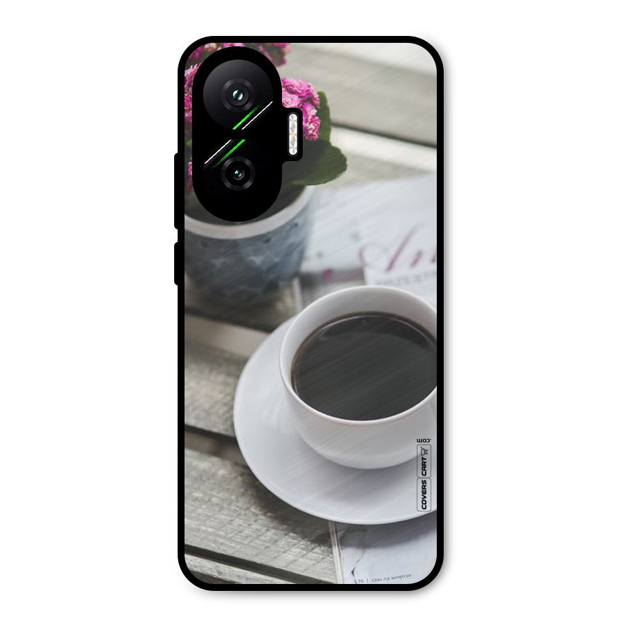 Flower And Blend Metal Back Case for Poco F7
