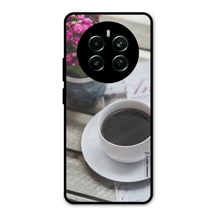 Flower And Blend Metal Back Case for Realme 12 Pro Plus