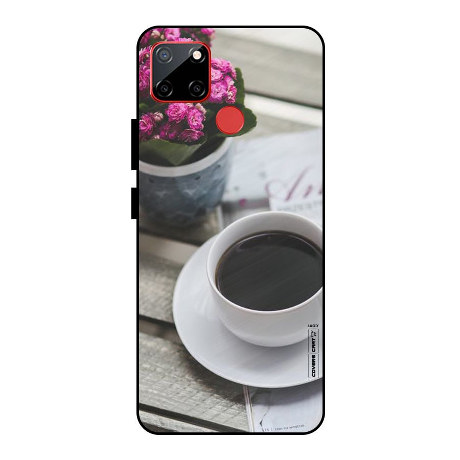 Flower And Blend Metal Back Case for Realme C12